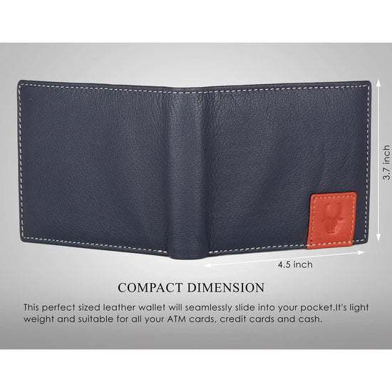 NICHOLAS Protected Leather Wallet for Men - WILDHORN