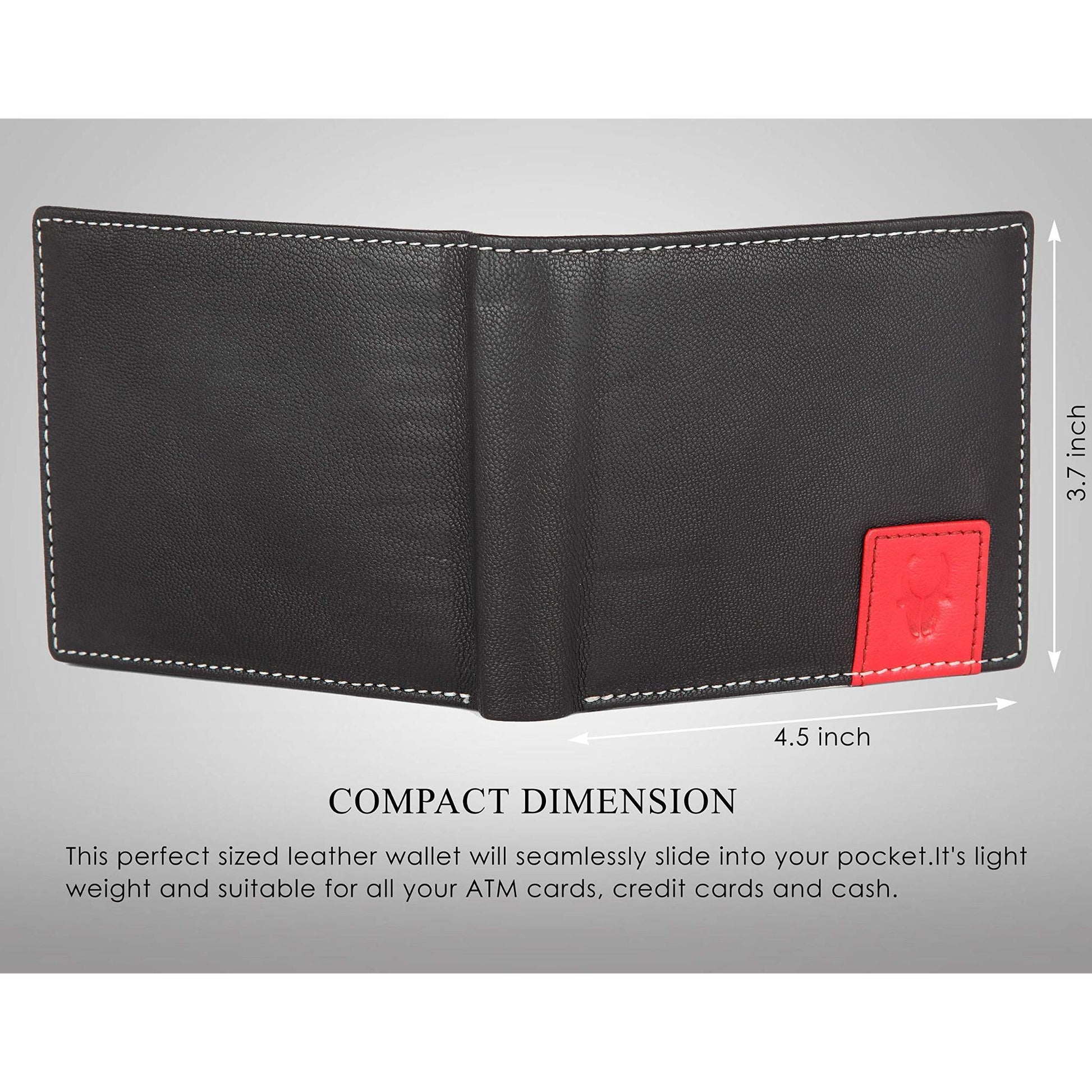 NICHOLAS Protected Leather Wallet for Men - WILDHORN