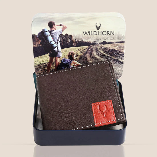 NICHOLAS Protected Leather Wallet for Men - WILDHORN