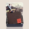 NICHOLAS Protected Leather Wallet for Men - WILDHORN