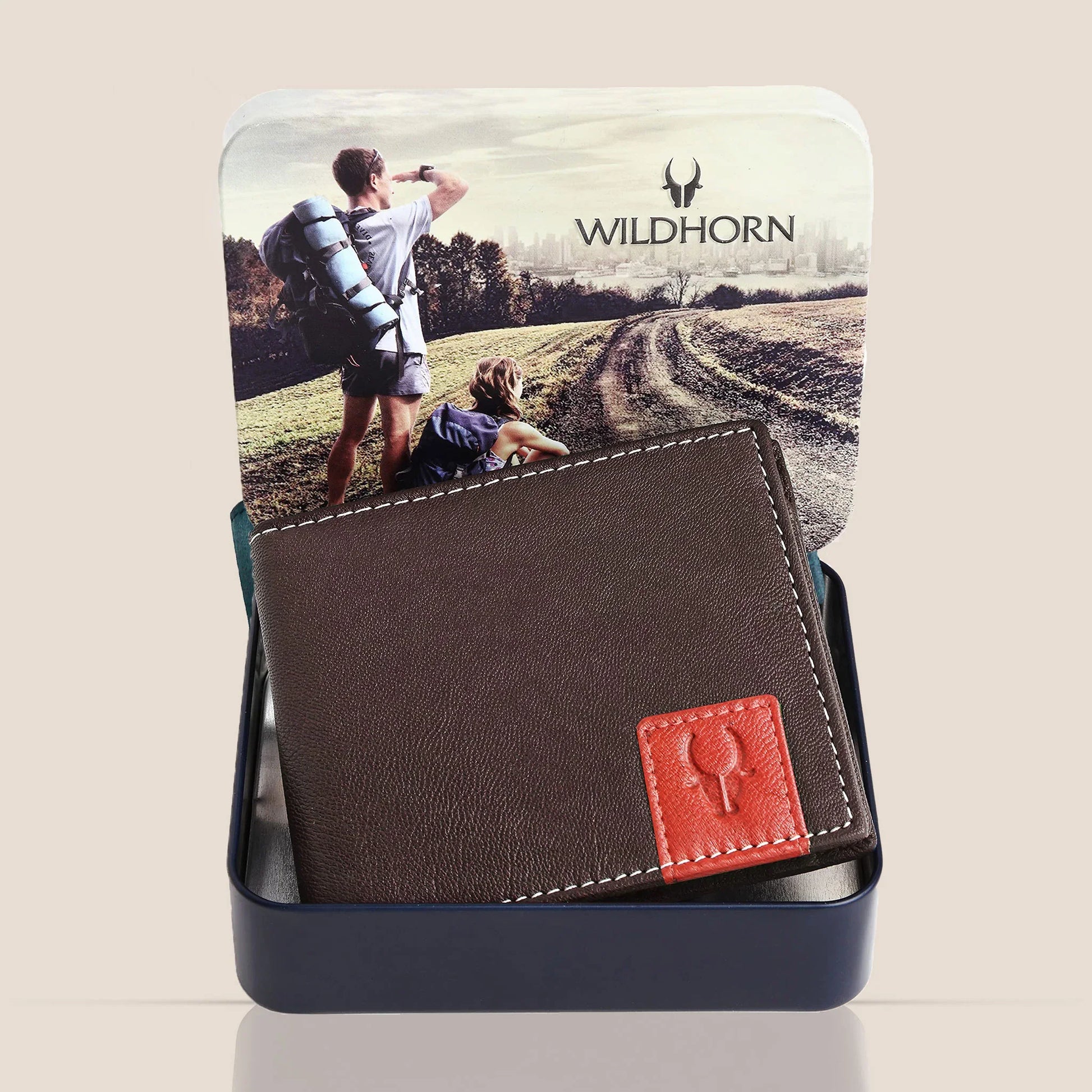 NICHOLAS Protected Leather Wallet for Men - WILDHORN