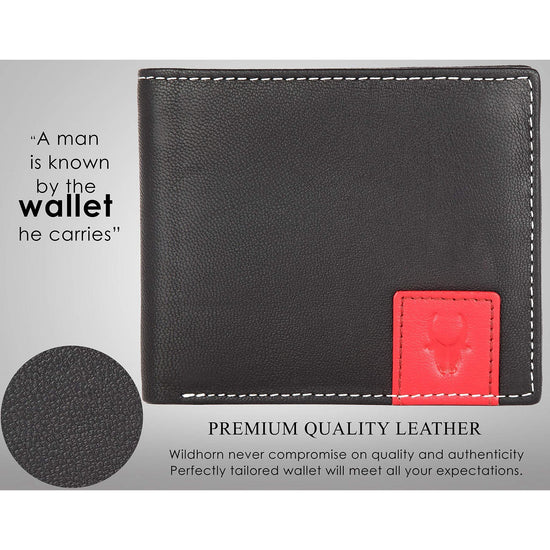 NICHOLAS Protected Leather Wallet for Men - WILDHORN
