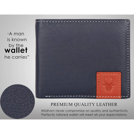 NICHOLAS Protected Leather Wallet for Men - WILDHORN