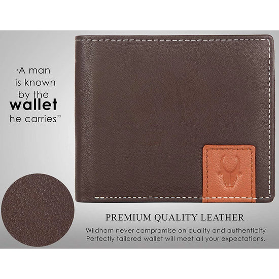 NICHOLAS Protected Leather Wallet for Men - WILDHORN