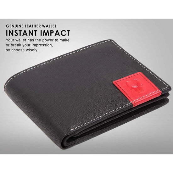 NICHOLAS Protected Leather Wallet for Men - WILDHORN