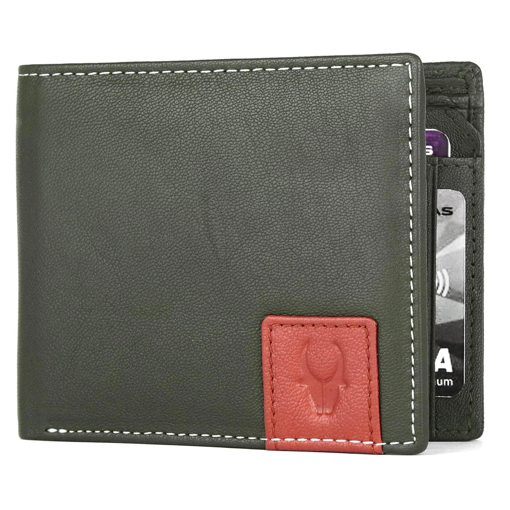NICHOLAS Protected Leather Wallet for Men - WILDHORN