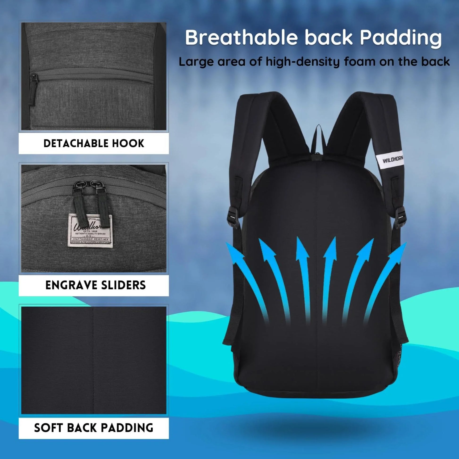 NICOSIA Laptop Backpack for Men & Women - WILDHORN