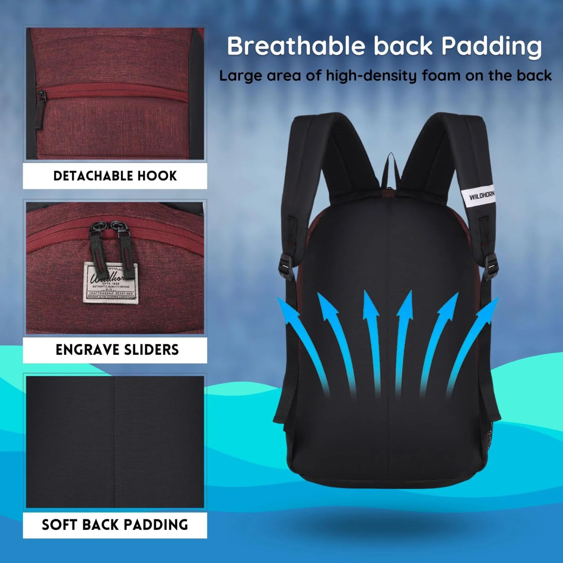 NICOSIA Laptop Backpack for Men & Women - WILDHORN
