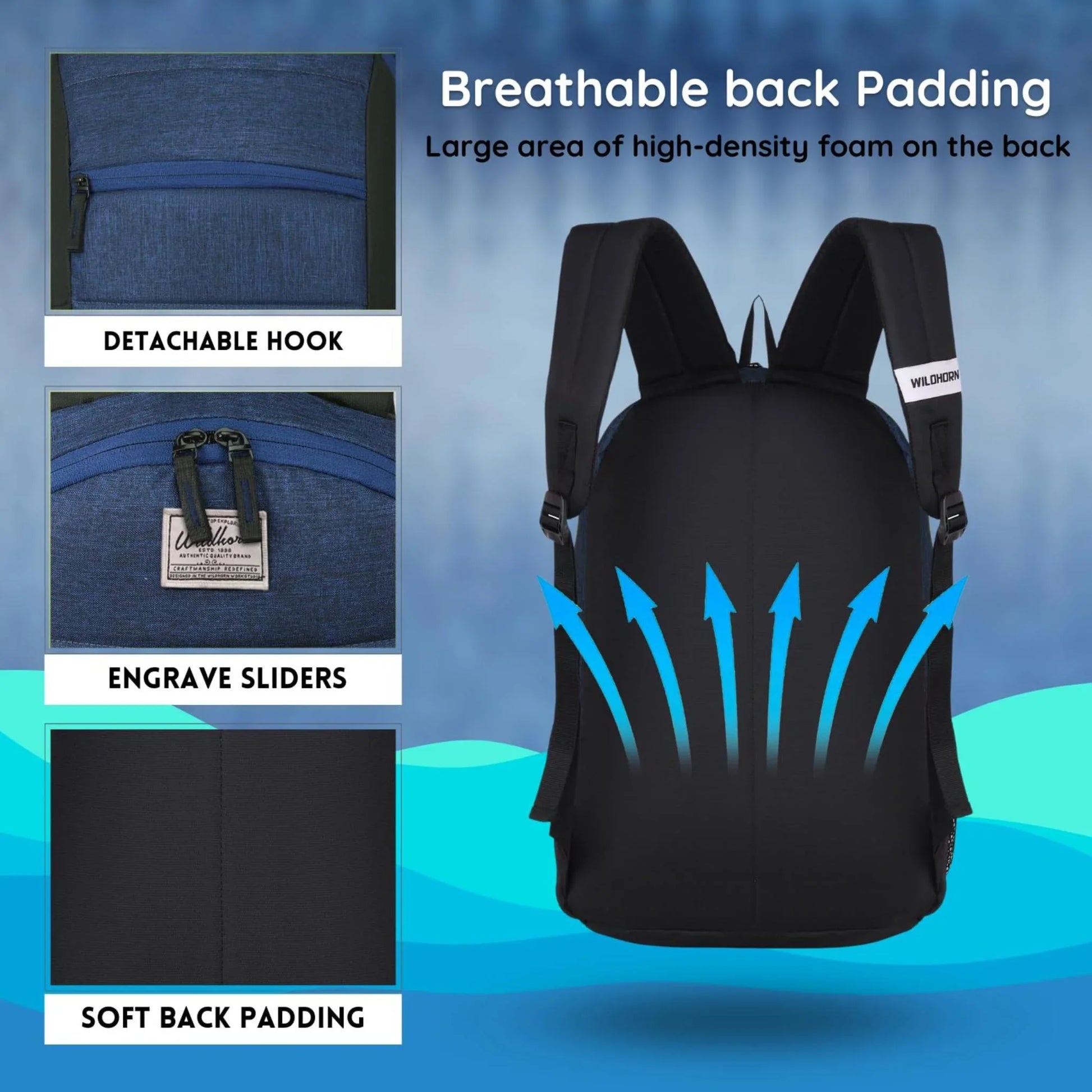 NICOSIA Laptop Backpack for Men & Women - WILDHORN