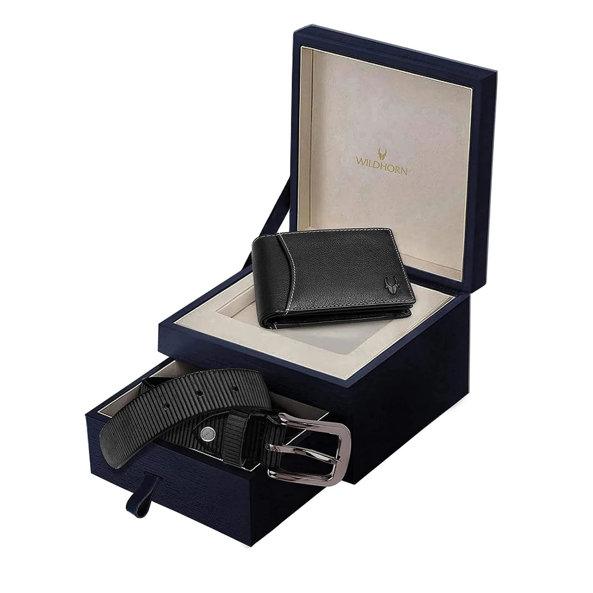 NOGALES Leather Wallet & Belt Gift Hamper for Men - WILDHORN