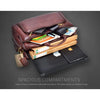NORTH DAKOTA Leather Laptop Messenger Bag for Men - WILDHORN