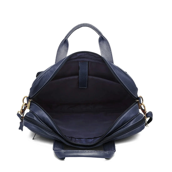 NORTHFOLK Leather Laptop Messenger Bag for Men - WILDHORN