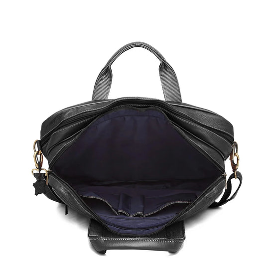 NORTHFOLK Leather Laptop Messenger Bag for Men - WILDHORN