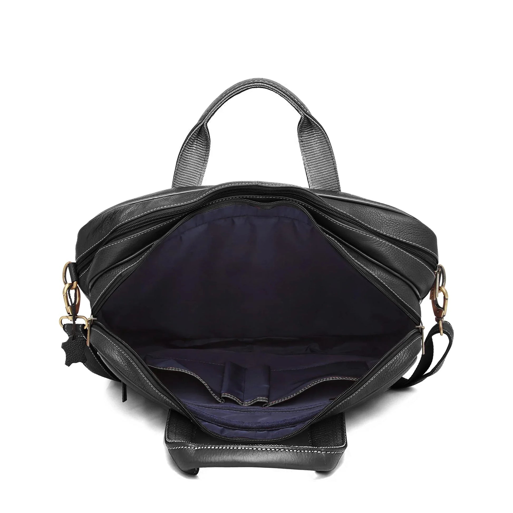 NORTHFOLK Leather Laptop Messenger Bag for Men - WILDHORN