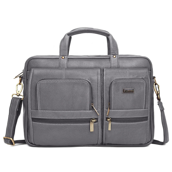 NORTHFOLK Leather Laptop Messenger Bag for Men - WILDHORN