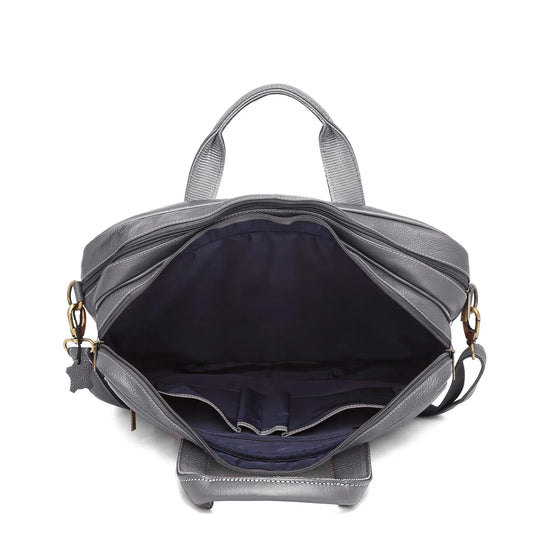 NORTHFOLK Leather Laptop Messenger Bag for Men - WILDHORN