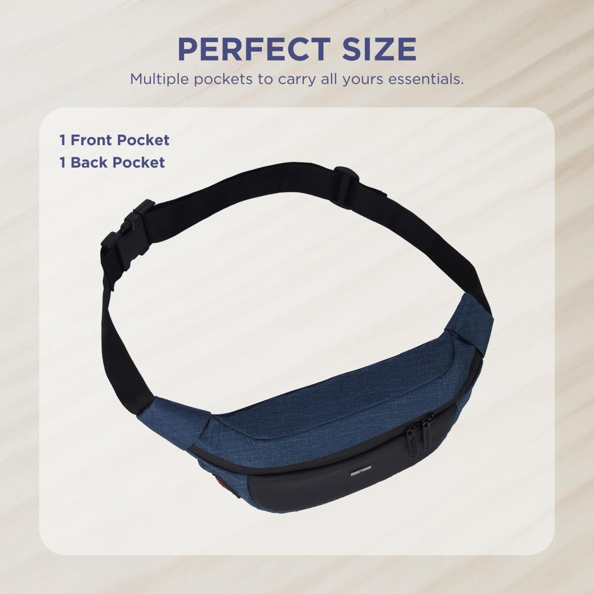 OAKVILLE Waist Bag for Men Women - WILDHORN