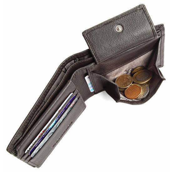 OLIVER RFID Protected Leather Wallet for Men - WILDHORN