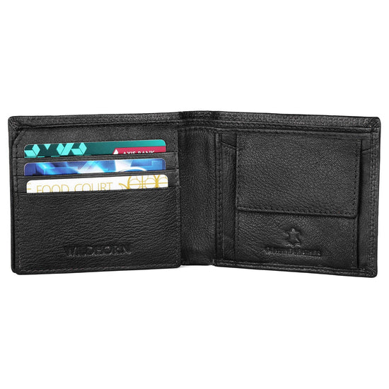 OLIVER RFID Protected Leather Wallet for Men - WILDHORN