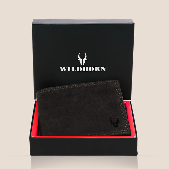 OLIVER RFID Protected Leather Wallet for Men - WILDHORN