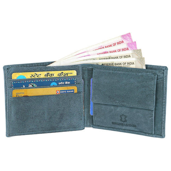 OLIVER RFID Protected Leather Wallet for Men - WILDHORN