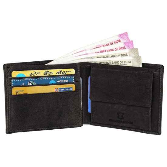 OLIVER RFID Protected Leather Wallet for Men - WILDHORN