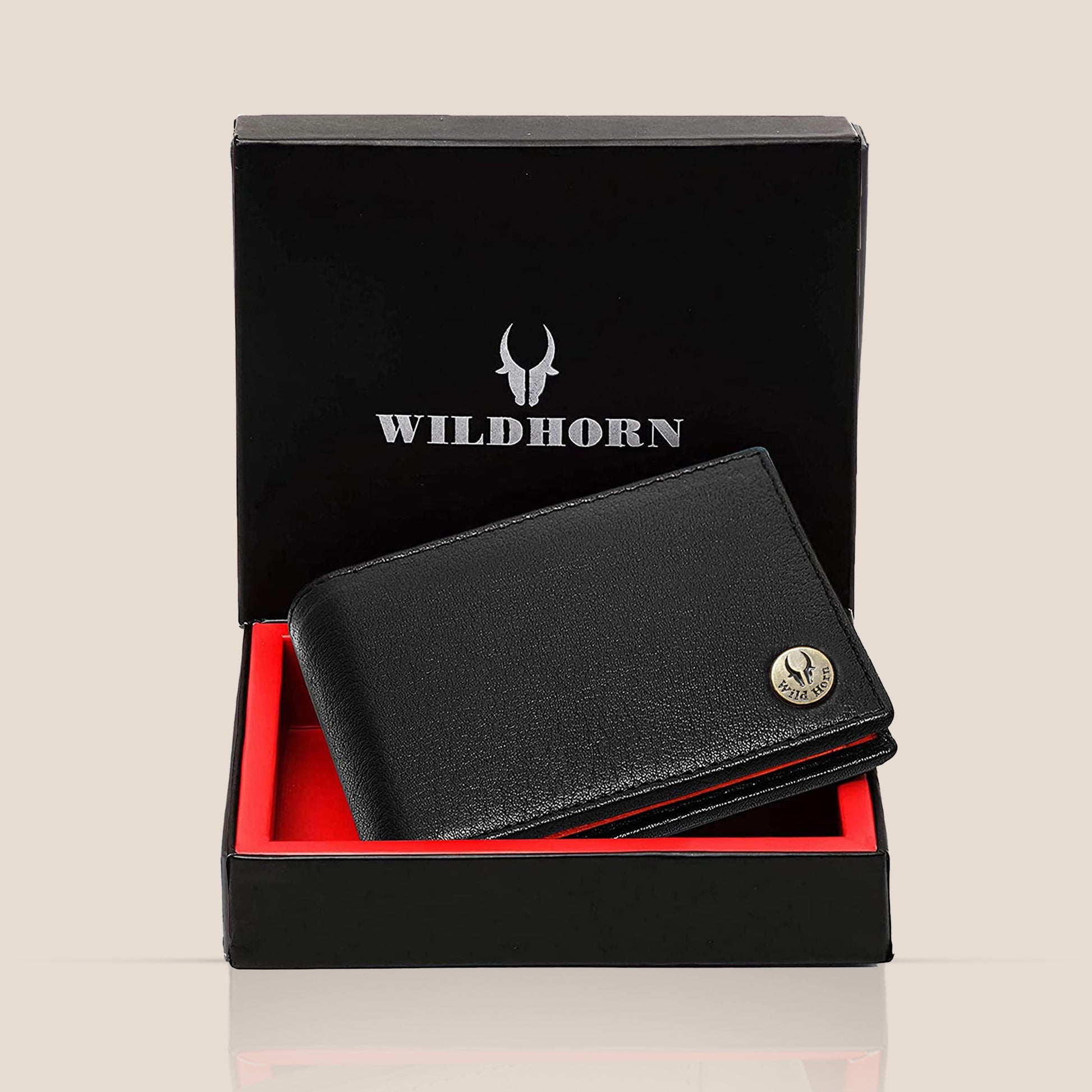ORLANDO RFID Protected Leather Wallet for Men - WILDHORN