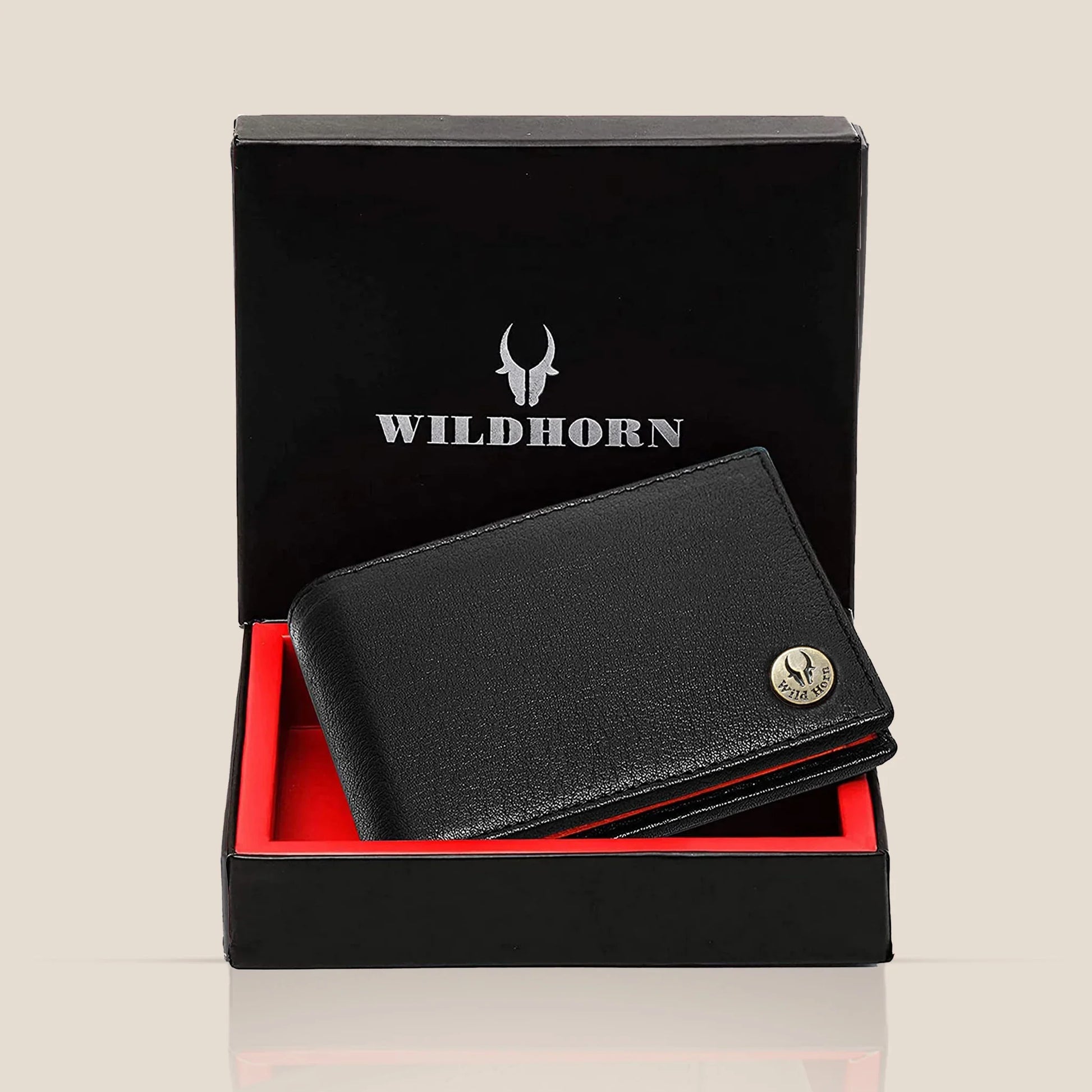 ORLANDO RFID Protected Leather Wallet for Men - WILDHORN