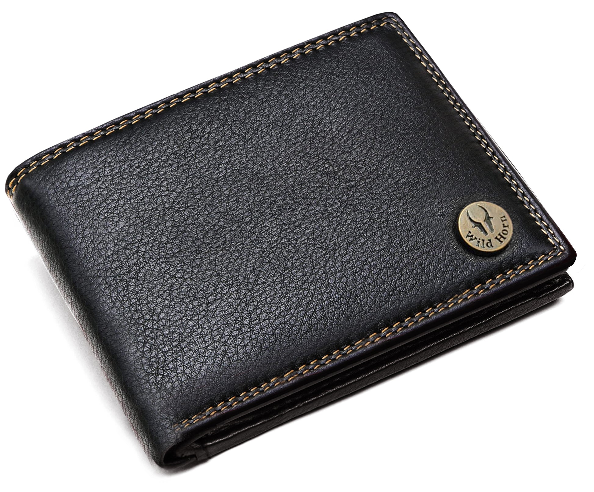 ORLANDO RFID Protected Leather Wallet for Men - WILDHORN