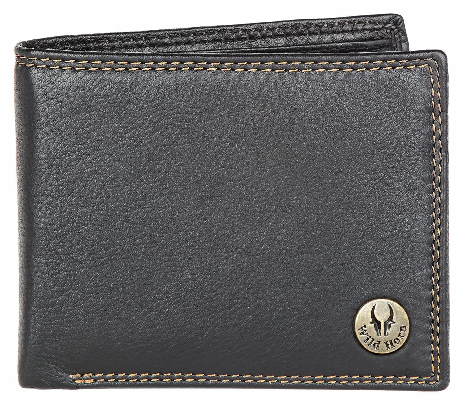 ORLANDO RFID Protected Leather Wallet for Men - WILDHORN