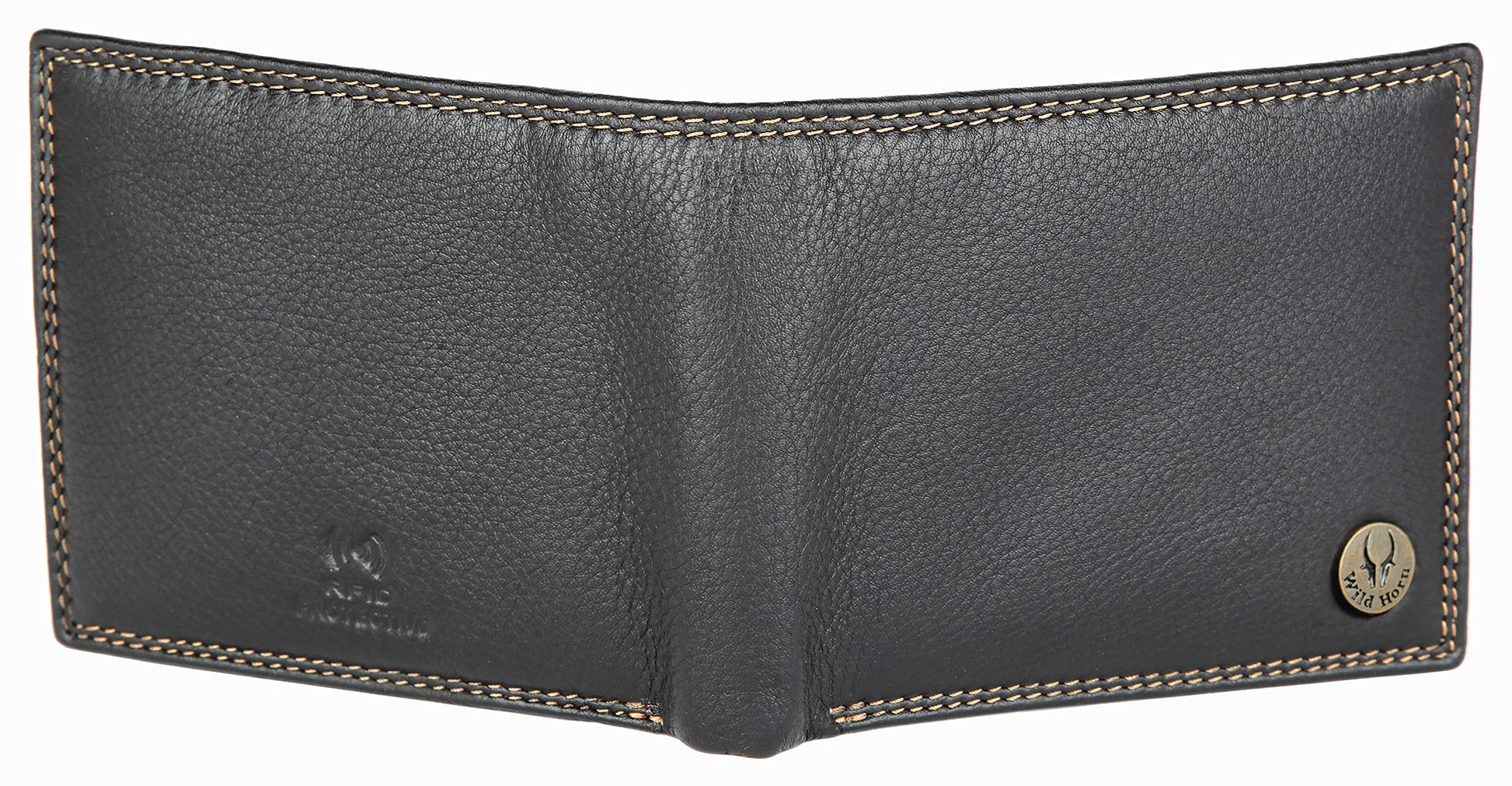 ORLANDO RFID Protected Leather Wallet for Men - WILDHORN