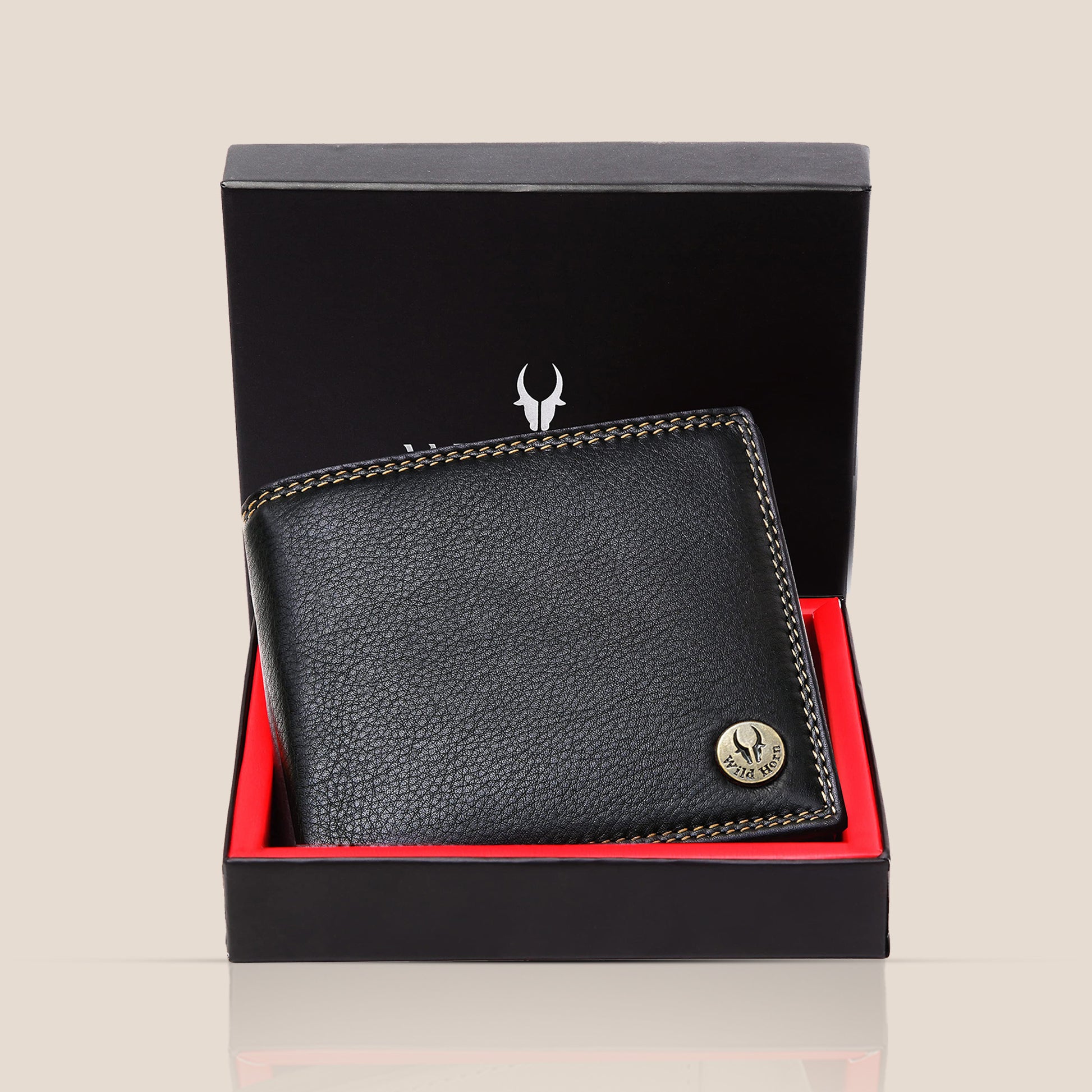 ORLANDO RFID Protected Leather Wallet for Men - WILDHORN