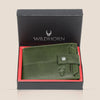 OSCAR RFID Protected Green Hunter Leather Wallet for Men - WILDHORN