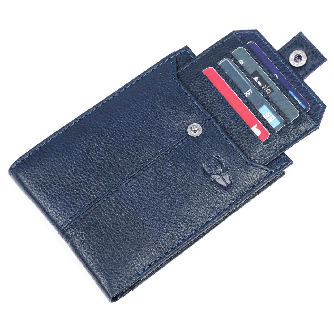 OSCAR RFID Protected Green Hunter Leather Wallet for Men - WILDHORN