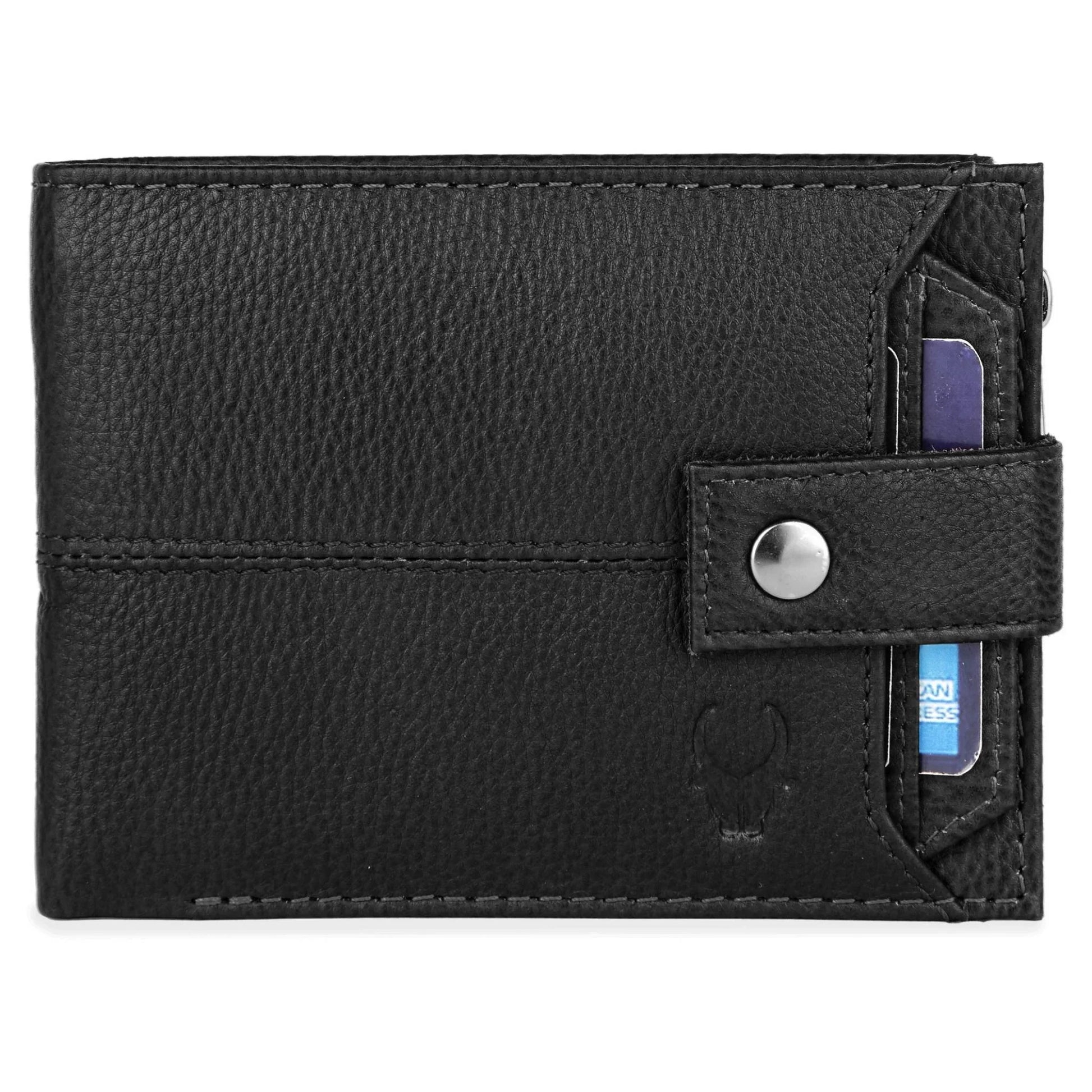 OSCAR RFID Protected Green Hunter Leather Wallet for Men - WILDHORN