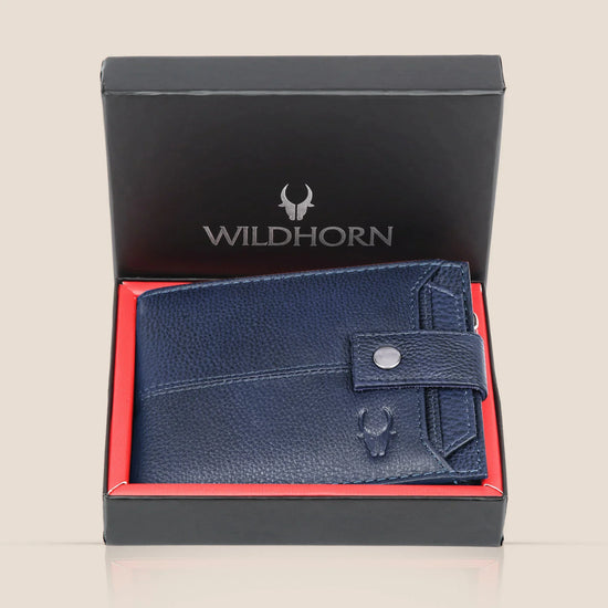 OSCAR RFID Protected Green Hunter Leather Wallet for Men - WILDHORN