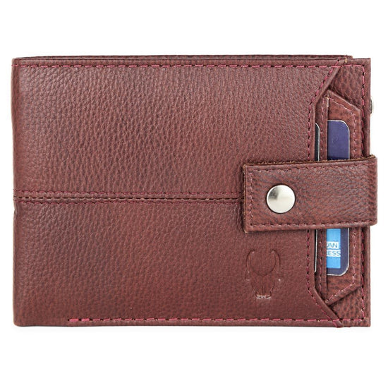 OSCAR RFID Protected Green Hunter Leather Wallet for Men - WILDHORN