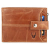 OSCAR RFID Protected Green Hunter Leather Wallet for Men - WILDHORN