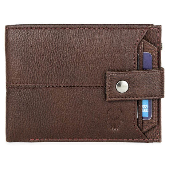 OSCAR RFID Protected Green Hunter Leather Wallet for Men - WILDHORN