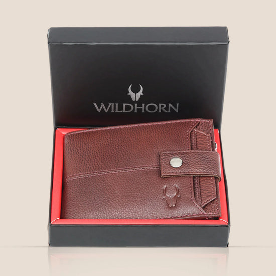 OSCAR RFID Protected Green Hunter Leather Wallet for Men - WILDHORN
