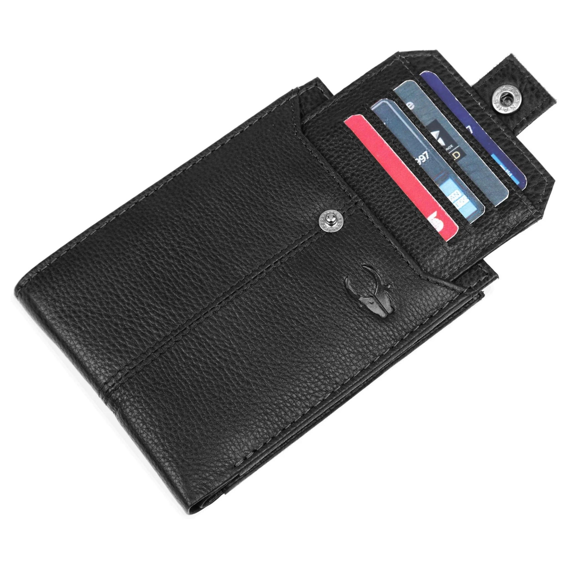 OSCAR RFID Protected Green Hunter Leather Wallet for Men - WILDHORN