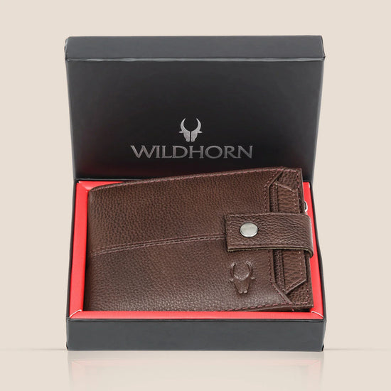 OSCAR RFID Protected Green Hunter Leather Wallet for Men - WILDHORN