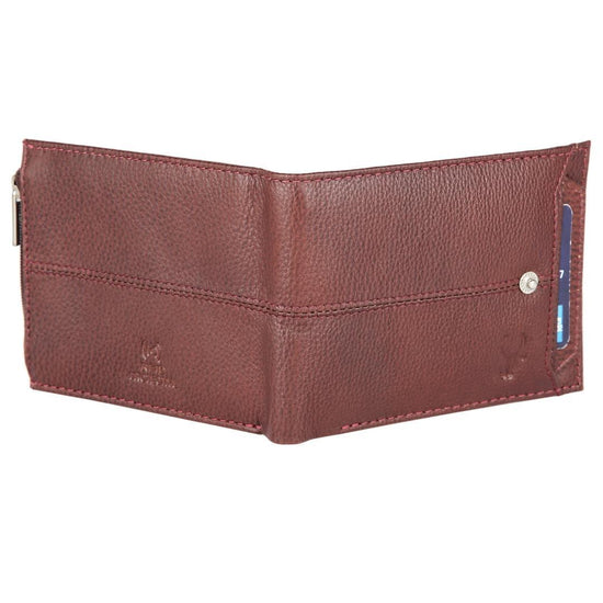 OSCAR RFID Protected Green Hunter Leather Wallet for Men - WILDHORN