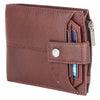OSCAR RFID Protected Green Hunter Leather Wallet for Men - WILDHORN
