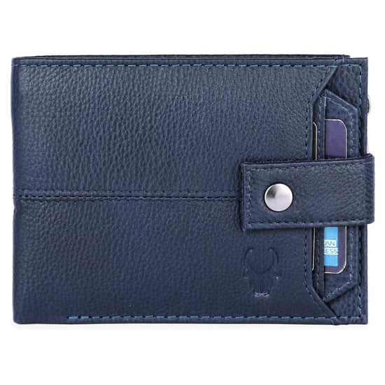 OSCAR RFID Protected Green Hunter Leather Wallet for Men - WILDHORN