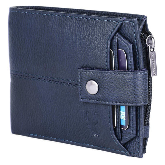 OSCAR RFID Protected Green Hunter Leather Wallet for Men - WILDHORN
