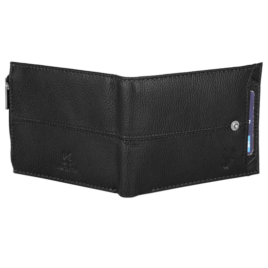 OSCAR RFID Protected Green Hunter Leather Wallet for Men - WILDHORN