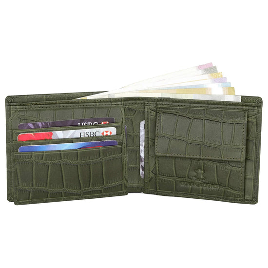 OSLO RFID Protected Leather Wallet for Men - WILDHORN