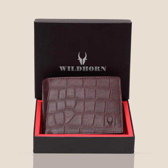 OSLO RFID Protected Leather Wallet for Men - WILDHORN