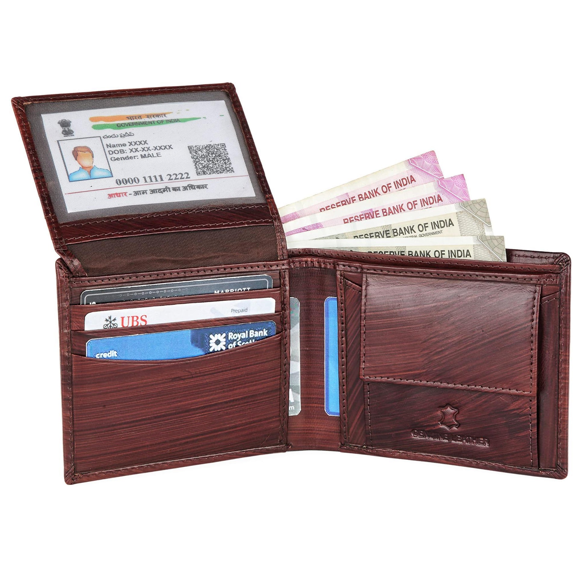 OSLO RFID Protected Leather Wallet for Men - WILDHORN